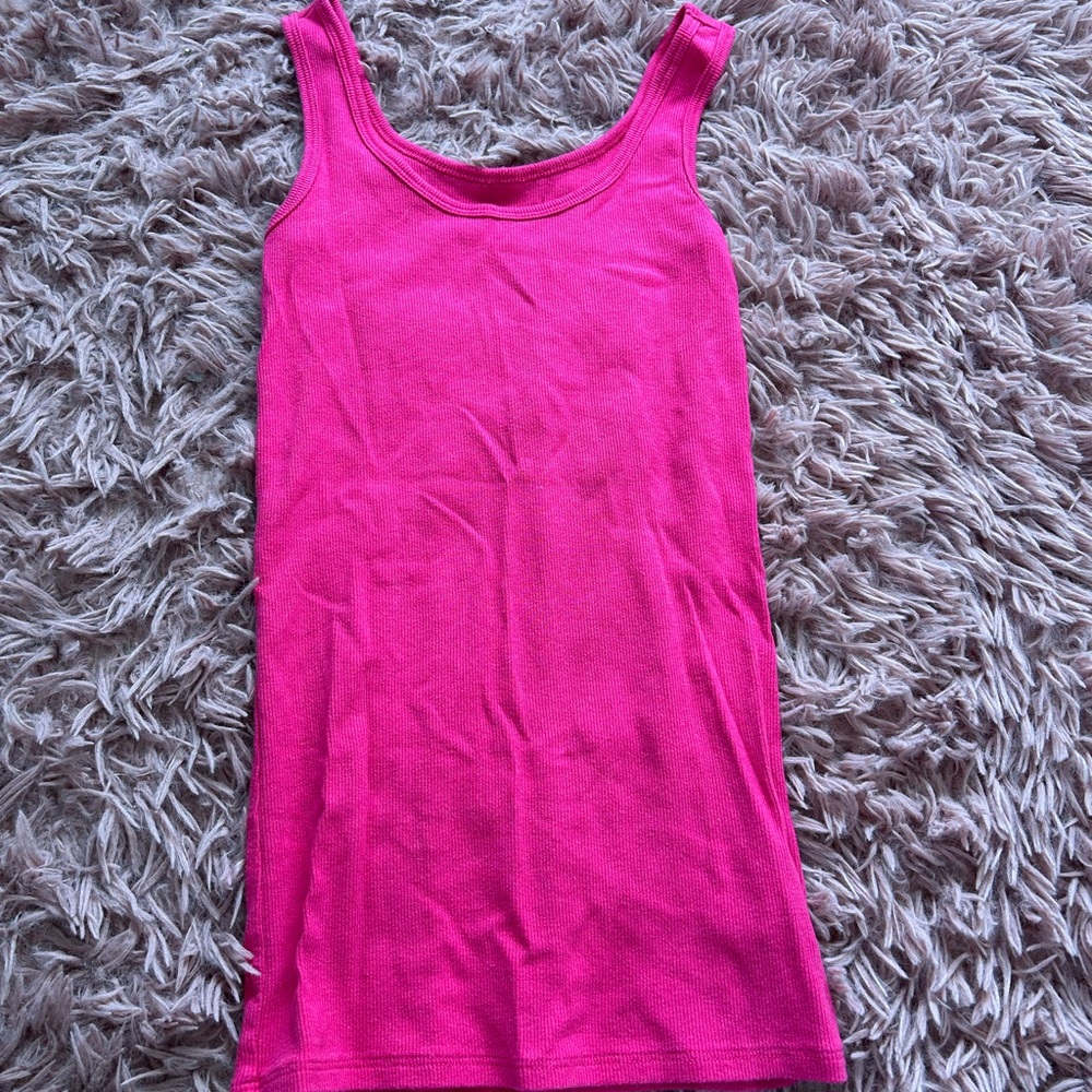 Vibrant Pink Tank Top